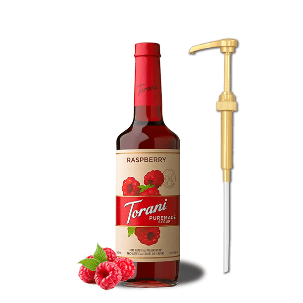 Torani Puremade Syrup Raspberry 750ml (25.4 fl oz) plastic bottle ...