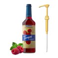 thumbnail image 1 of Torani Puremade Zero Sugar Raspberry Flavouring Syrup, 25.4 fl oz (750ml) Glass Bottle with Absol Gold Pump, 1 of 5