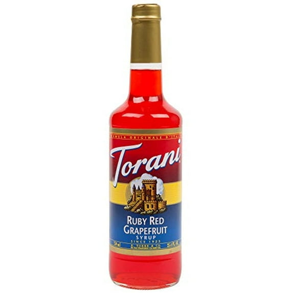 Torani Ruby Red Grapefruit Syrup, 25.4 Fl. Oz., 750 Ml