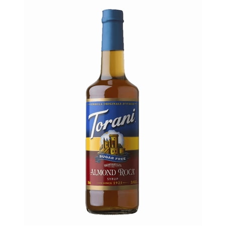 Torani S.f. Almond Roca 750 Ml. Serving Size 30 ML, (Bottle)