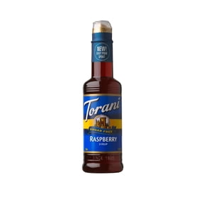 Torani Sugar Free Raspberry Syrup, Plastic Bottle, Drink Flavoring Syrup, No Known Allergens, 12.7 fl oz