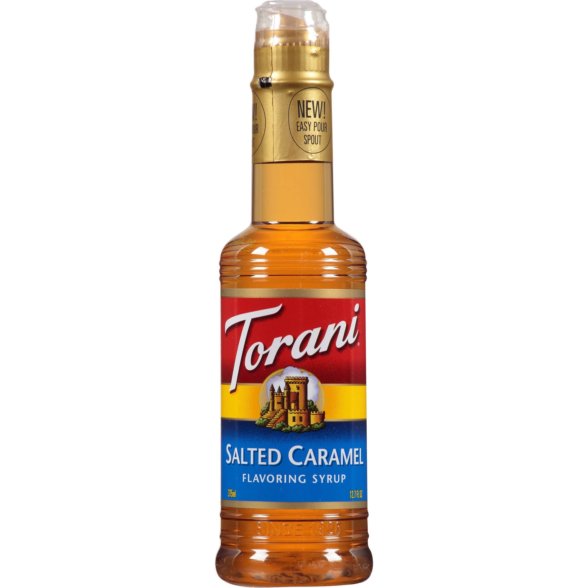 Torani Salted Caramel Syrup, Coffee Flavoring, Drink Mix, 375ml