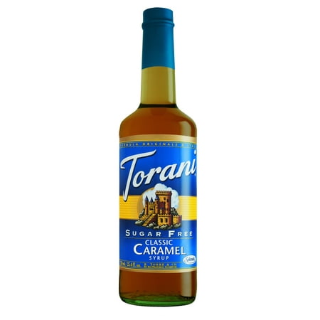 Torani Sugar Free Caramel Syrup, 25.4 fl oz