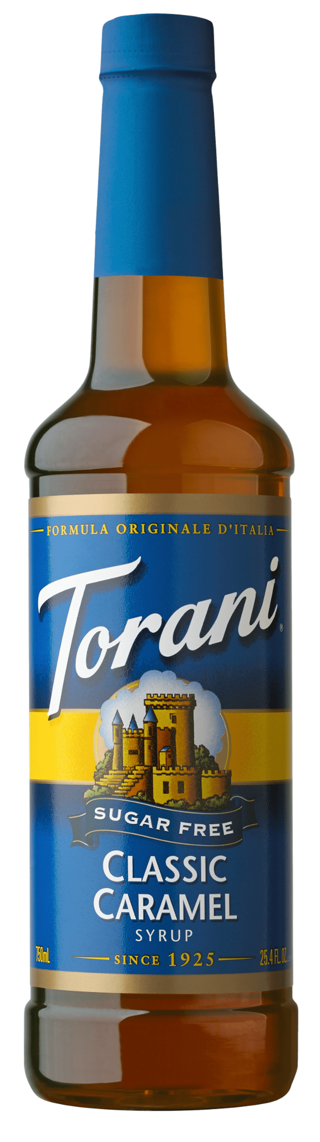 Torani Sugar Free Classic Caramel Syrup, Coffee Flavoring, Drink Mix