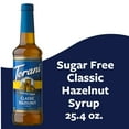 Torani Sugar Free Classic Hazelnut Flavoring Syrup, Coffee Flavoring