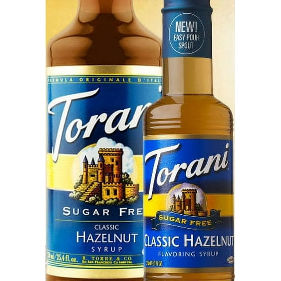 Torani Sugar Free Classic Hazelnut Syrup 360ml