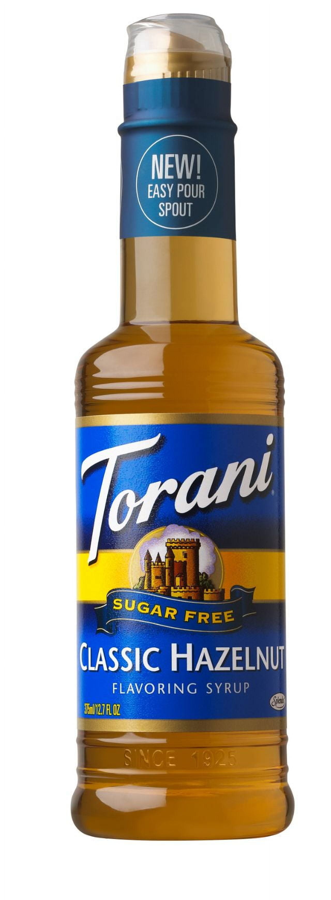 Torani Sugar Free Hazelnut Flavoring Syrup 12.7 oz
