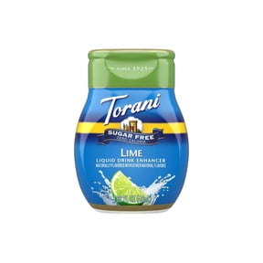 Torani Sugar Free Lime Liquid Drink Enhancer, 1.62 fl oz