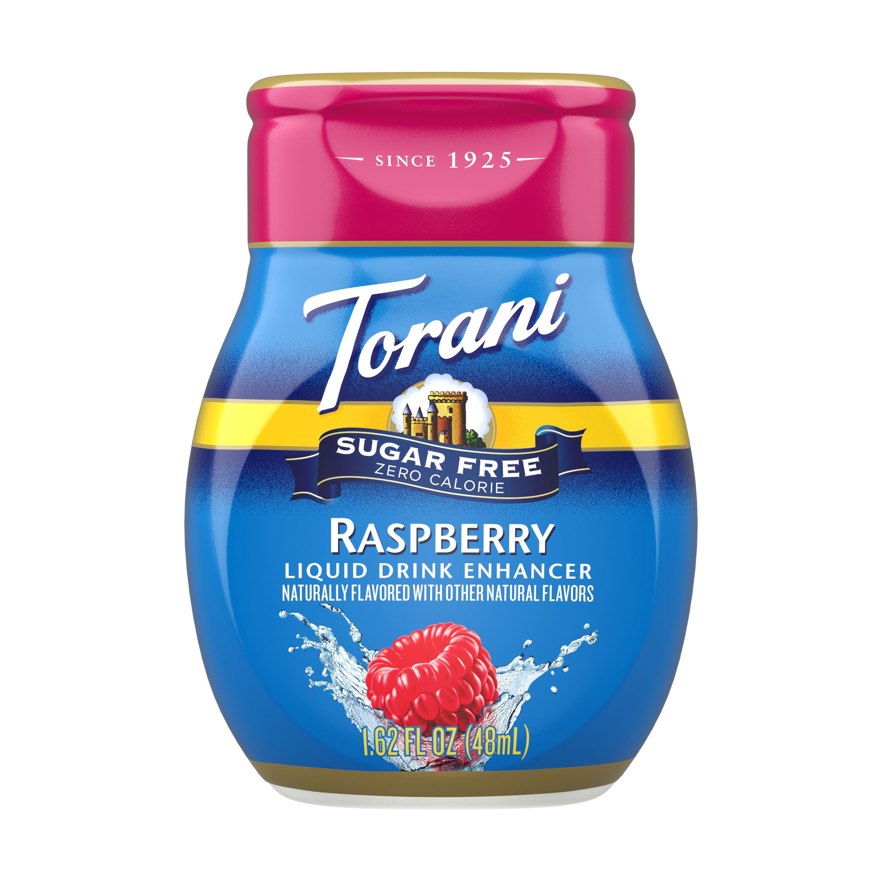 Torani Sugar Free Raspberry Liquid Drink Enhancer, 1.62 fl oz