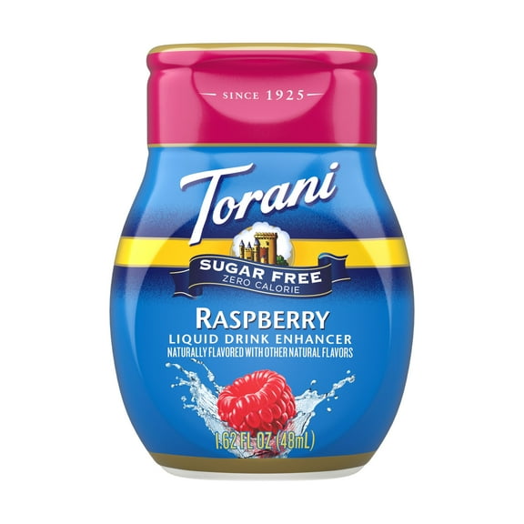 Torani Sugar Free Raspberry Liquid Drink Enhancer, 1.62 fl oz