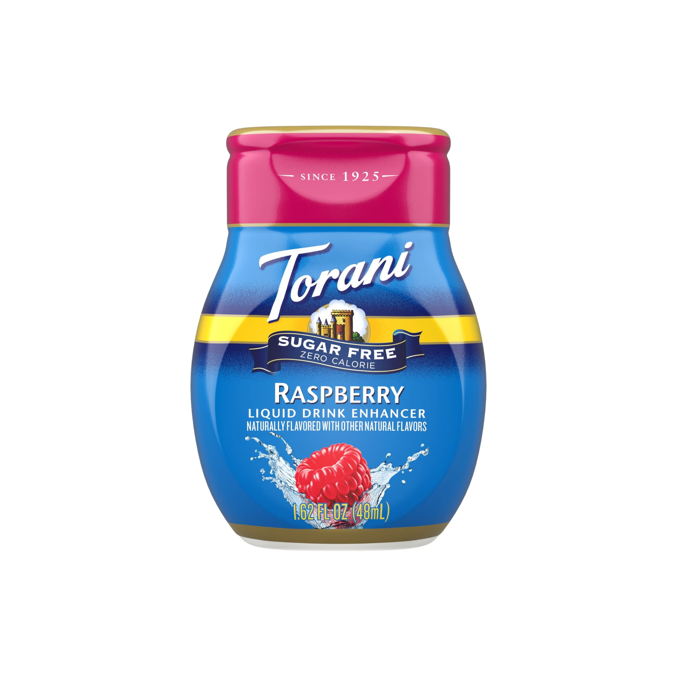 Torani Sugar Free Raspberry Liquid Drink Enhancer, 1.62 fl oz