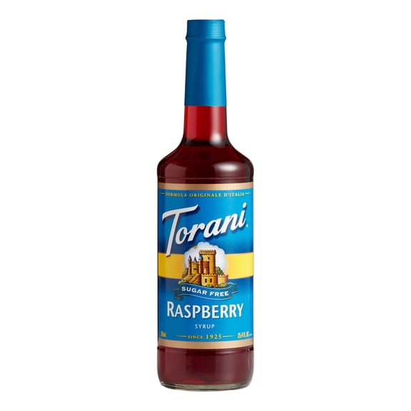 Torani Sugar Free Raspberry Syrup 750ml Pack of 3