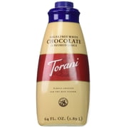 Torani Sugar Free White Chocolate Sauce, 64 Ounce