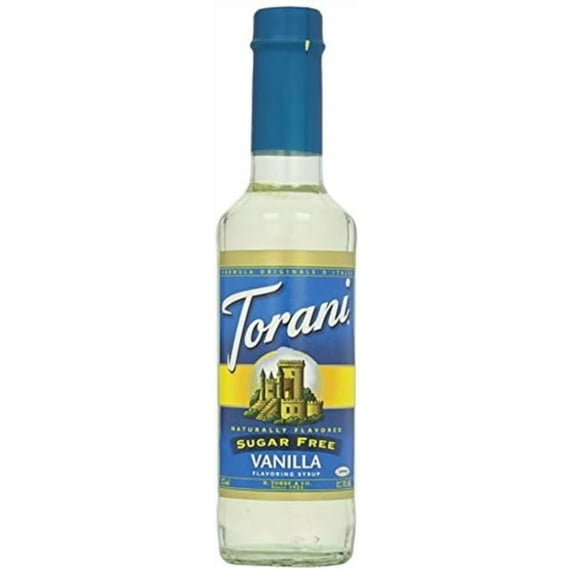 Torani Sugar Free Syrup, Vanilla, 12.7 Ounce