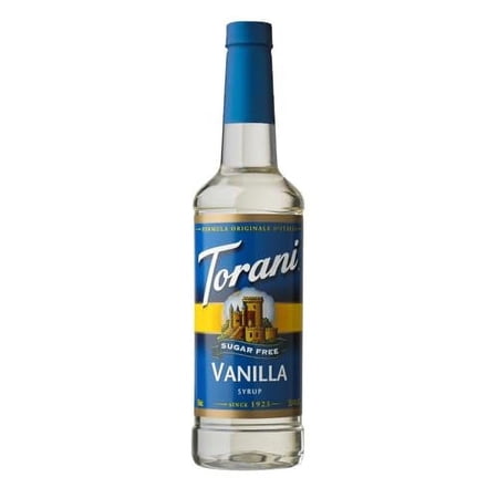 Torani Sugar Free Syrup, Vanilla, 25.4 Ounce (Pack Of 1)