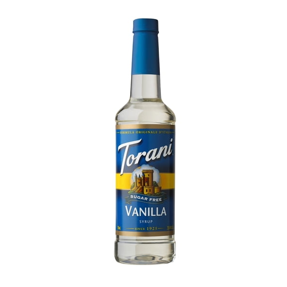 Torani Sugar Free Vanilla Syrup, Coffee Flavoring, Drink Mix, , 25.4 fl oz