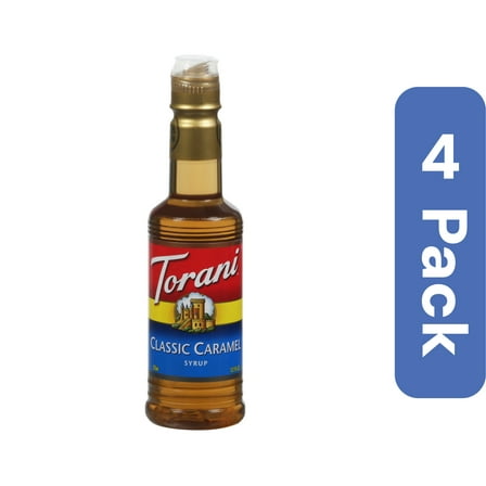 Torani Syrup Caramel 12.7 fl oz (Pack of 4)
