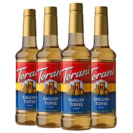 Torani Syrup, English Toffee, 25.4 Ounces (Pack Of 4)