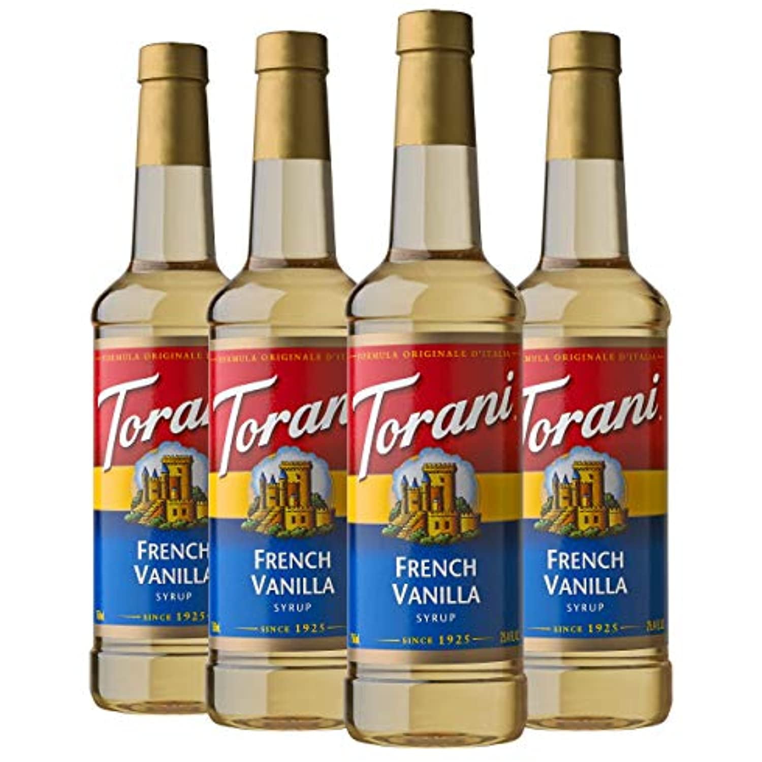 Torani Syrup, French Vanilla, 25.4 Ounces (Pack Of 4)