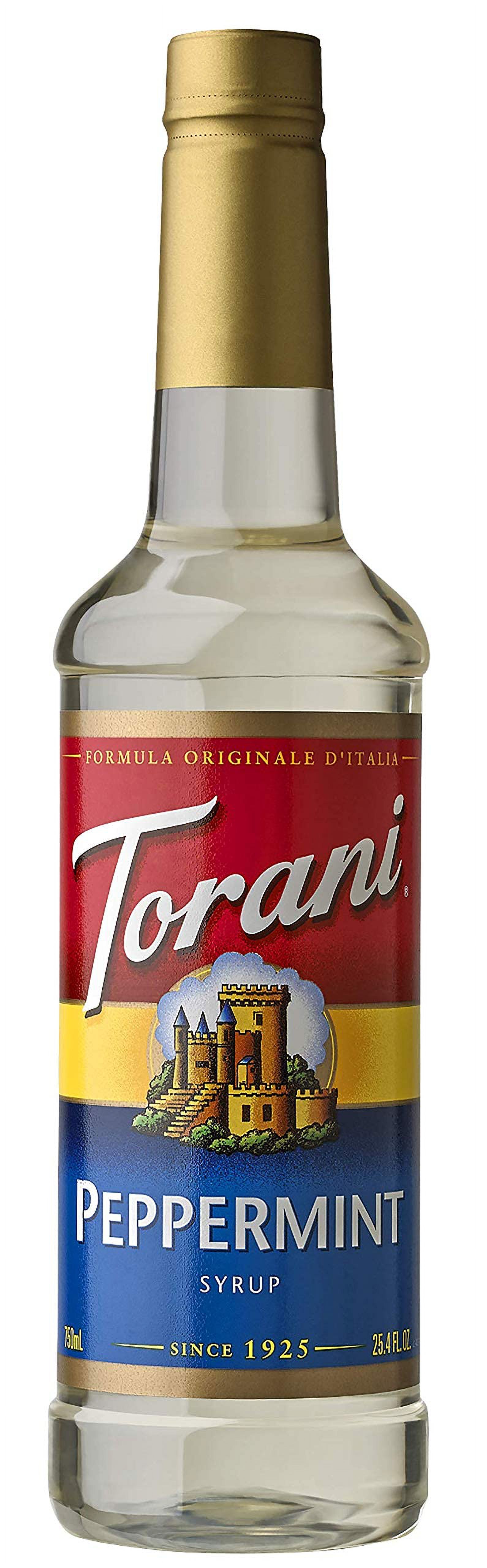 Torani Syrup, Peppermint, 25.4 Ounces (Plastic Bottle)