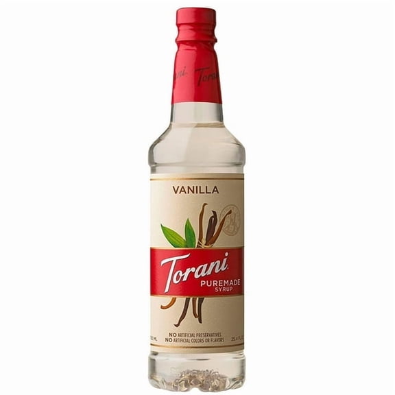 Torani Vanilla Syrup 750ml Pack of 3