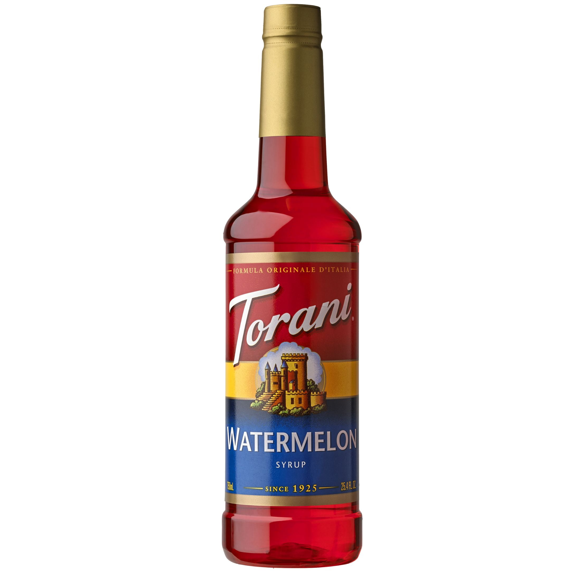 Torani Watermelon Flavoring Syrup for Drinks, Handcrafted Liquid Flavors, 25.4 Fl Oz