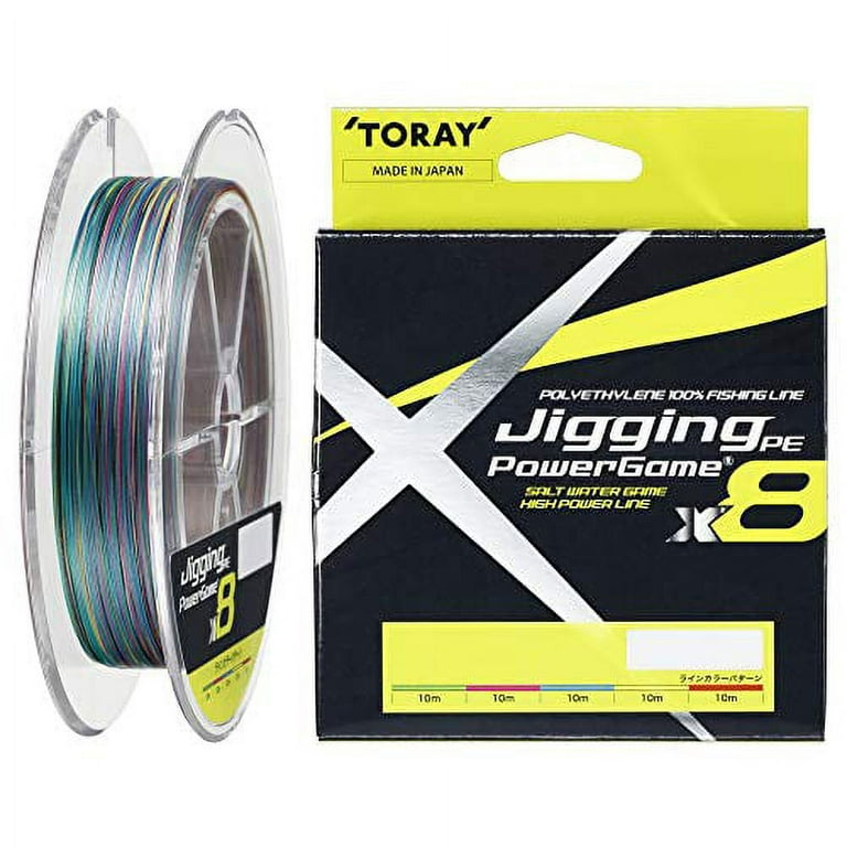 Toray (TORAY) Line Jigging PE Power Game X8 300m No. 2.5 F72M