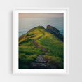 thumbnail image 1 of Torbay Point, St. John's - St. John's Newfoundland and Labrador Canada Photography Landscape Coast Nature Ocean Scenic Sunset White Framed Wall Art Print 18 x 24 inches, 1 of 3