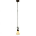 thumbnail image 1 of Wry Lighting Torbellino 1-light Pendant in Cordoban Bronze, 1 of 3