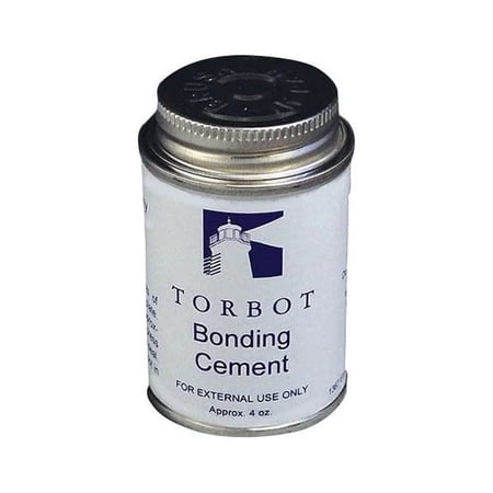 Torbot Liquid Bonding Adhesive Cement with Brush - Latex-Based Formula for Secure & Long-Lasting Adhesion for Home & Clinical Use - Use for Medical Devices & Prosthetics - TR410 - 4 oz. Pack of 3