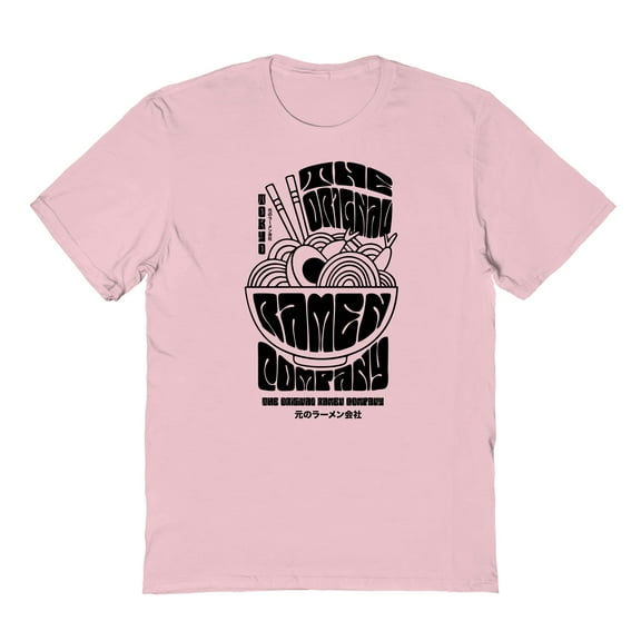 Torc Psychedelic The Original Ramen Company Graphic Light Pink Men's Cotton T-Shirt