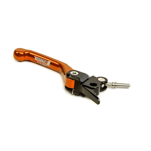 Torc1 6814-0205 Vengeance Flex MX Front Brake Lever 125-530 00-13 Black/Orange