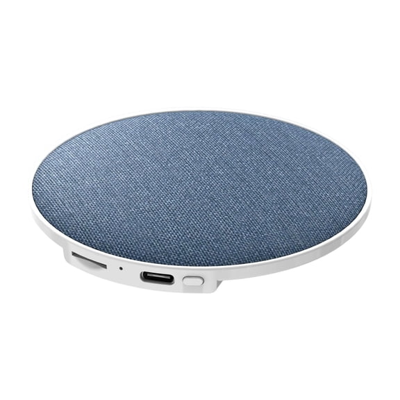 Torch 1Pc Noise Machine for Sleep, 3.6 inch Ultra-Thin Under Pillow Sleep Sound Machine with Built-in White Noise, Private Listening Without Headphones, Gentle Sound, Blue