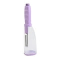 thumbnail image 1 of Torch 1Pc Peeler with Container, 2.1x7.9 inch Potato Peeler with Catcher, Stainless Steel Blade, Cucumber Peeler with Non-Slip Handle, for Home, Kitchen Veggie, Kiwi, Apple, Potato, Purple, 1 of 8