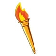 thumbnail image 1 of Beistle 24" Torch Cutouts 15/Pack 55666, 1 of 1