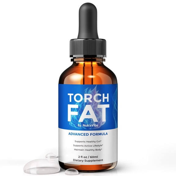 Torch Fat Natural Daily Liquid Formula Designed to Align with Fitness Goals, Support an Active Lifestyle & Body Balance | Just a Few Drops for a Fit-Focused Routine (30 Servings)