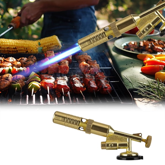 Torch Kitchen Torch Butane Torch Culinary Torch for Cooking Baking Crème Brûlée Camping Torch Outdoor Torch for Grilling Roasting Soldering Tool