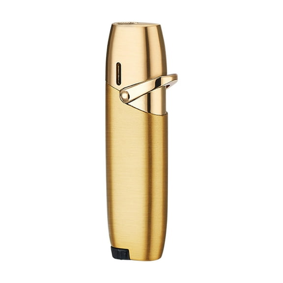 Torch Lighter Butane Lighter Refillable Jet Flame Torch Lighters Windproof Gas Long Torch Lighter for Candles Grill BBQ Stove Camping Adjustable Butane Pen Lighter