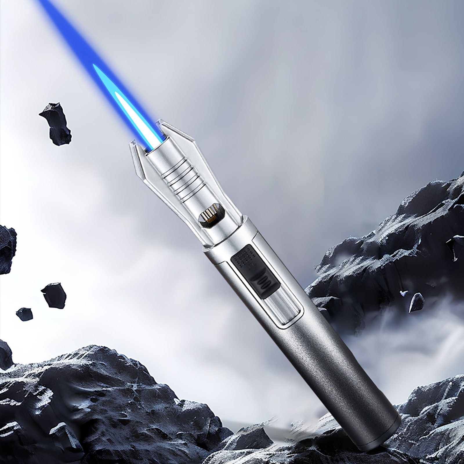 Torch Lighter Butane Lighter Refillable Flame Torch Lighters Windproof