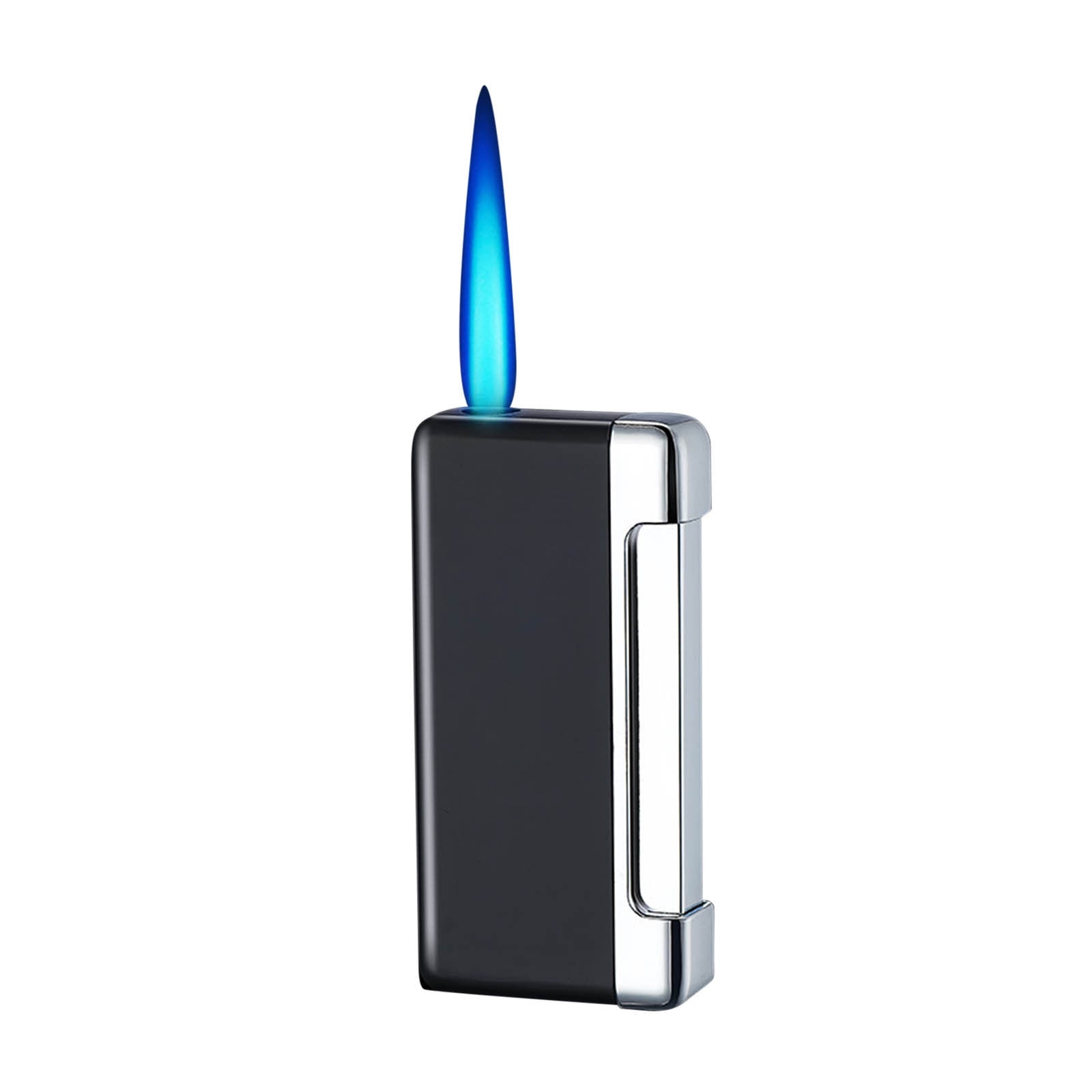 cigarette lighter flame Torch Lighter Cigars Jet Flame Lighter - Jet Torch Cigar Lighter,Jet Flame  Switchable Cigarette Lighter with Adjustable Flame Dial,Butane Refillable  for Cigarette & Cigar, Built in Punch