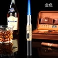 thumbnail image 1 of Torch Lighters Adjustable Jet Flame - Windproof Outdoor Lighter for Camping,Grilling & Kitchen Use,Refillable Butane Gas Lighter with 360° Ignition,Safety Lock, 1 of 3