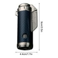 Torch Lighters, Butane Lighter with Visible Window, Adjustable and