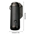 Torch Lighters, Butane Lighter with Visible Window, Adjustable and