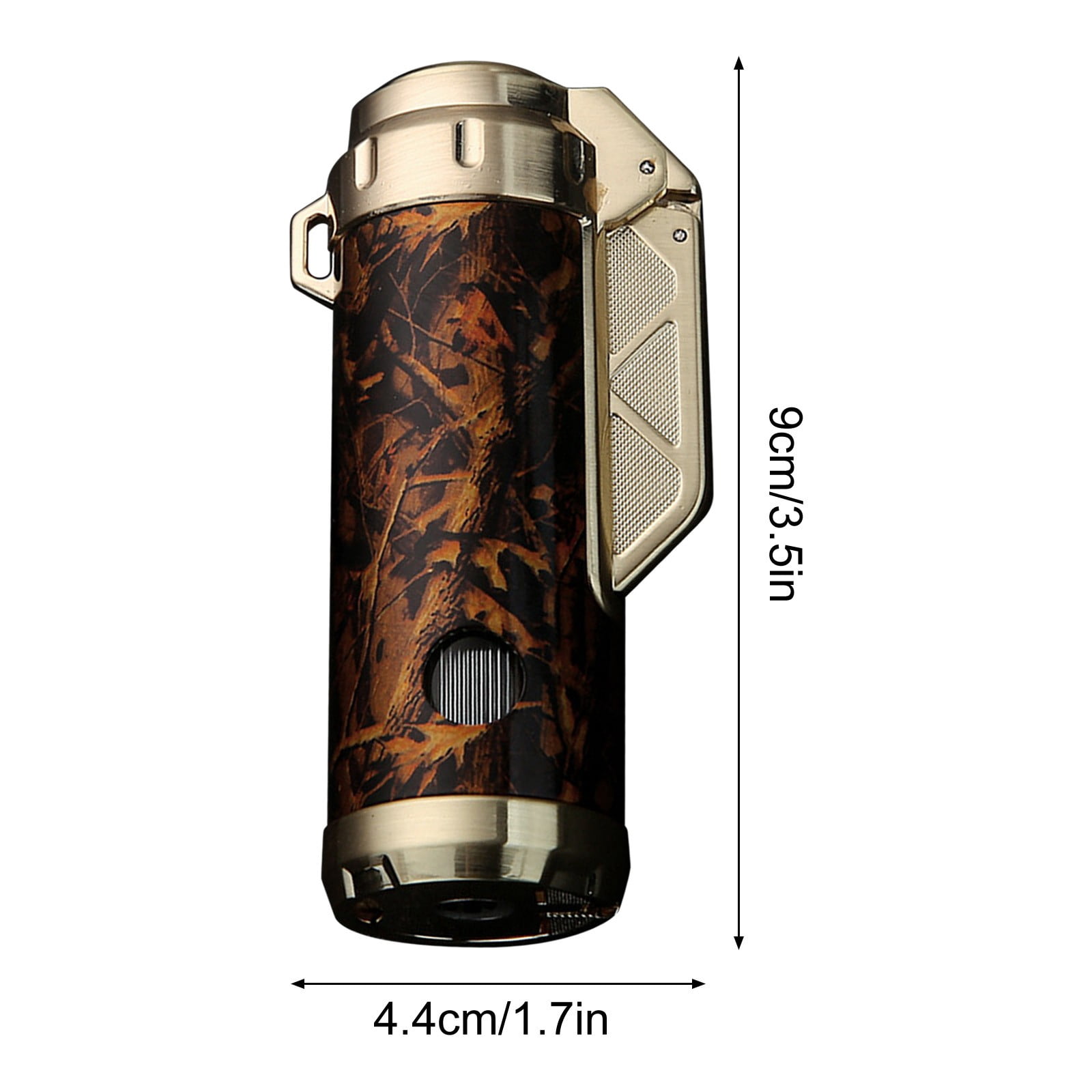 Torch Lighters, Butane Lighter with Visible Window, Adjustable and