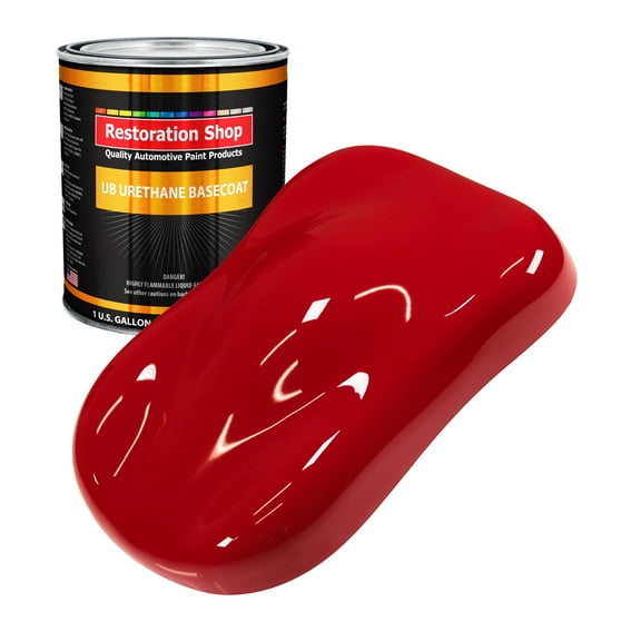 Torch Red 1 Gallon URETHANE BASECOAT Car Auto Body Paint
