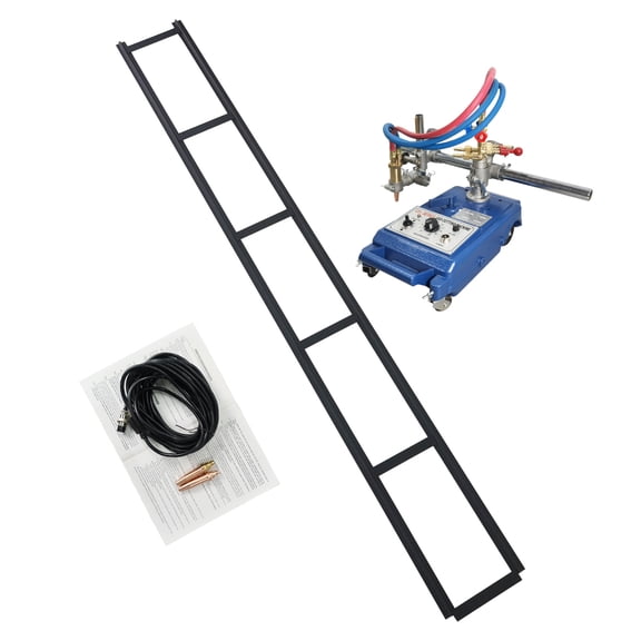 Torch Track Burner Portable Handle Gas Cutting Machine 110V Contains One Track