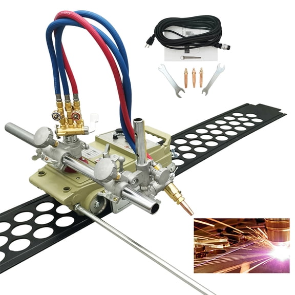 Torch Track Burner Portable Handle Gas Cutting Machine Contains One Track 110V