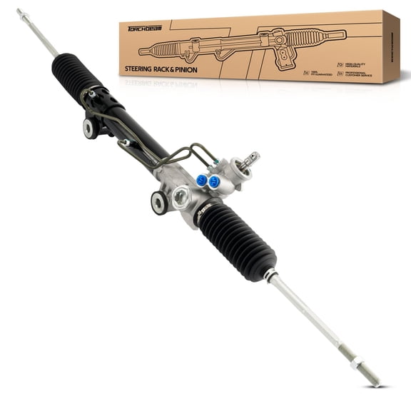 Torchbeam Hydraulic Power Steering Rack and Pinion for Dakota 97-03 3.9L/00-04 4.7L/2004 3.7L/97-99 5.2L/97-02 2.5L/98-03 5.9L, Durango 00-03 4.7L/99-00 5.2L/99-03 5.9L/1999 3.9L, RWD Models # 97338
