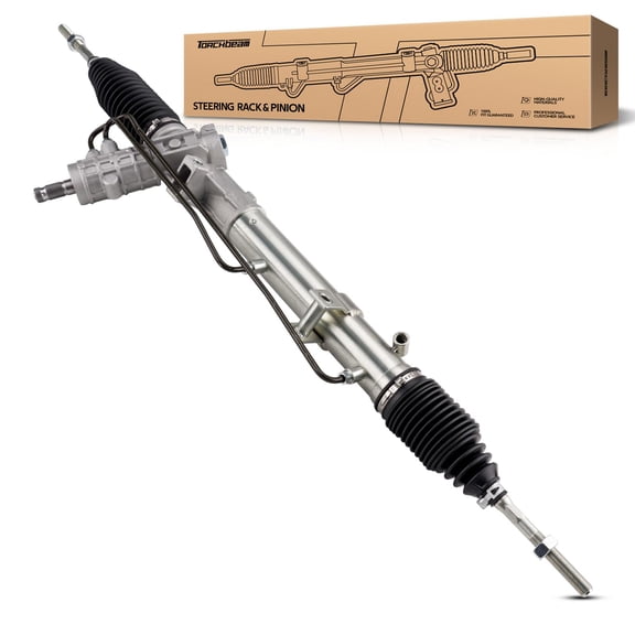 Torchbeam Hydraulic Power Steering Rack and Pinion Replacement for 2001-2005 325i 330i, 2001-2006 330Ci 325Ci M3, 1999-2000 323i 328i, 2000 323Ci 328Ci All Models Replace# 262800