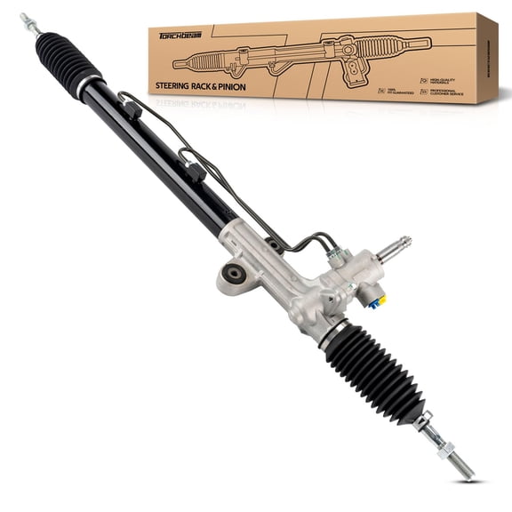 Torchbeam Hydraulic Power Steering Rack and Pinion Replacement for 1998-2002 Accord 2.3L, 2000-2002 Accord 3.0L, 2001-2003 CL 3.2L Replace# 261797